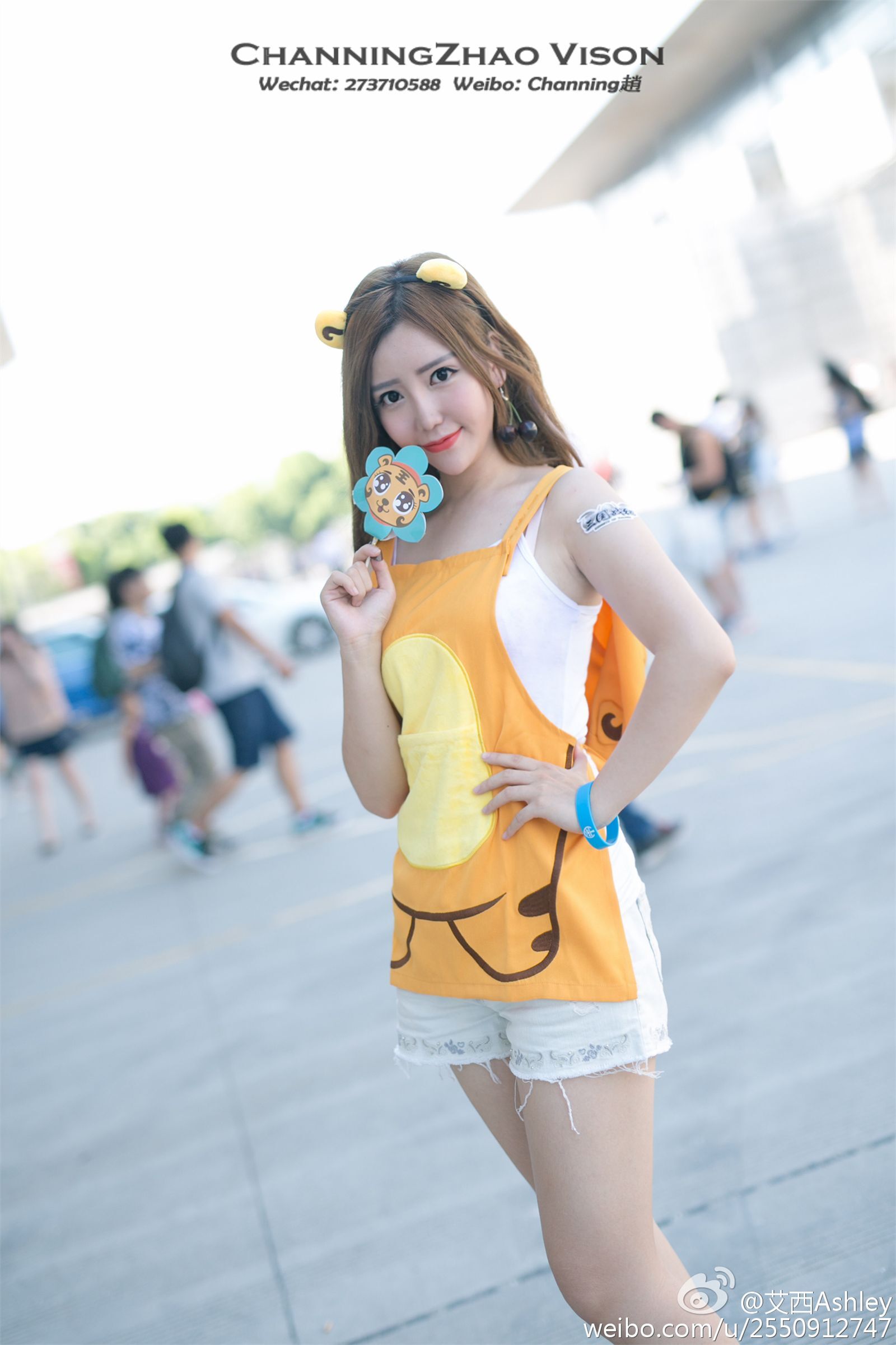 Shanghai 2015chinajoy model Ashley Weibo atlas 2